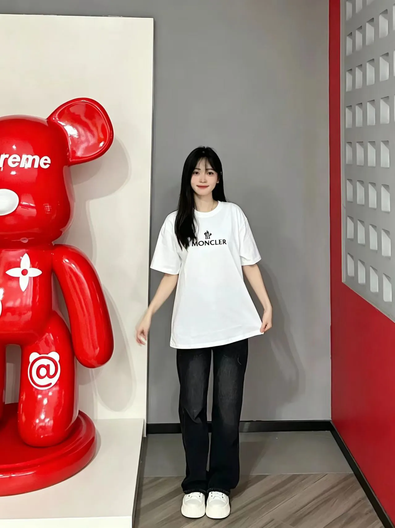 P80💰《Moncler~ 》 2026New Arrival Quality T ， , Versatile Quality ！ ‼ 32 250G ‼ ， ， ， ， T 🤪 Sizes：S-M-L-XL-2XL ：Black，White， Same Style